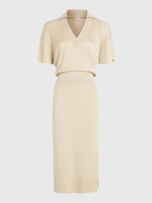 Vestido Polo Midi Relaxado