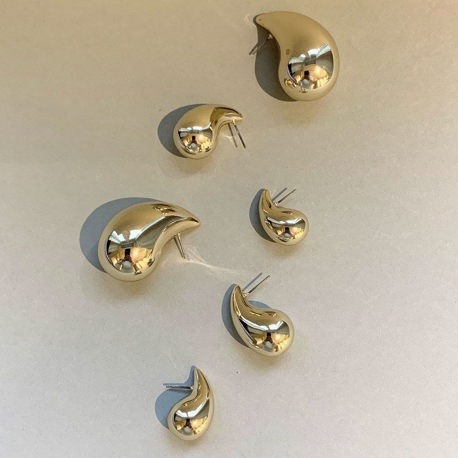 Snö Of Sweden Yenni Small Ear Plain Gold