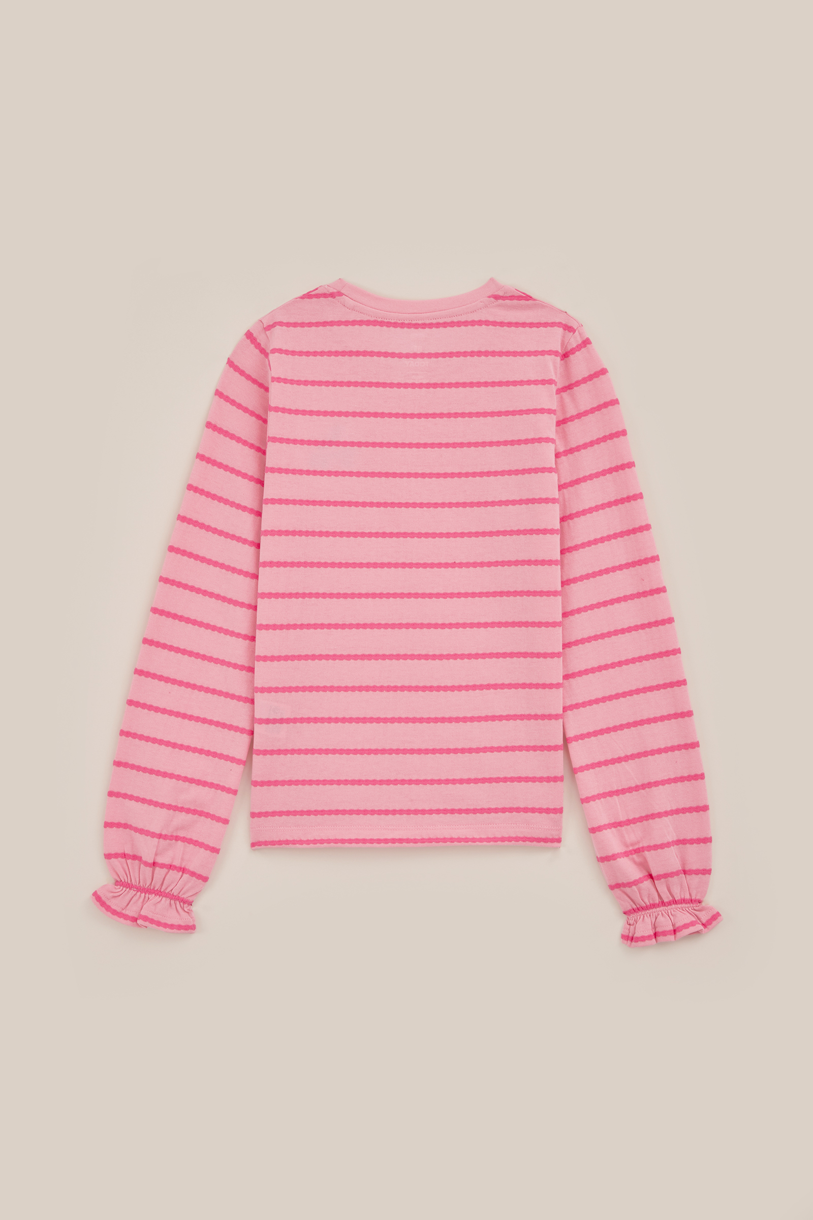 Meisjes T-shirt met dessin WE Fashion Roze