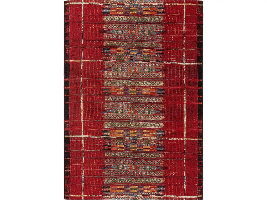 Tapis d'extérieur & intérieur Artis Multicouleur/Rouge 120x180 cm