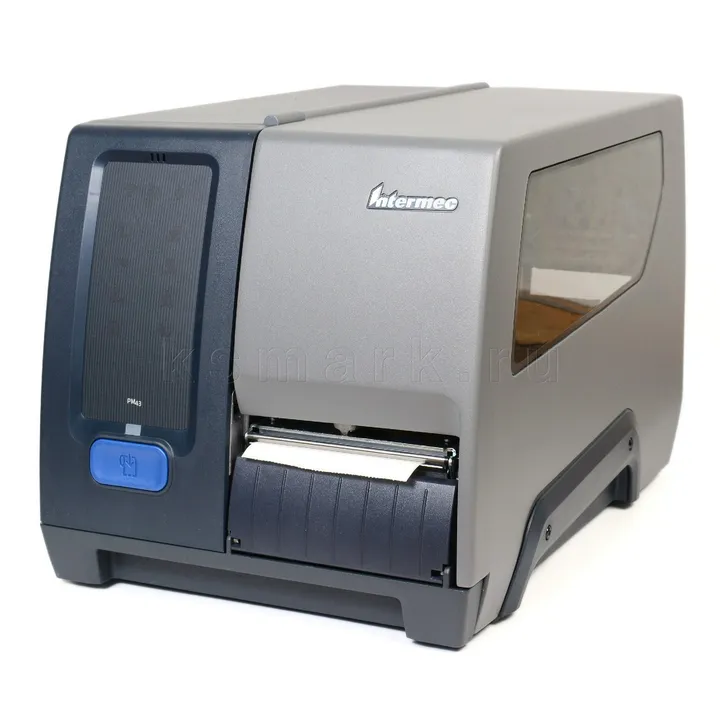 [OUTLET] - Intermec PM43 - Etiketprinter - termopapir - Rulle (11,4 cm) - 203 dpi - op til 300 mm/sek. - USB, LAN, seriel, USB vært - Varen er uden display i fronten