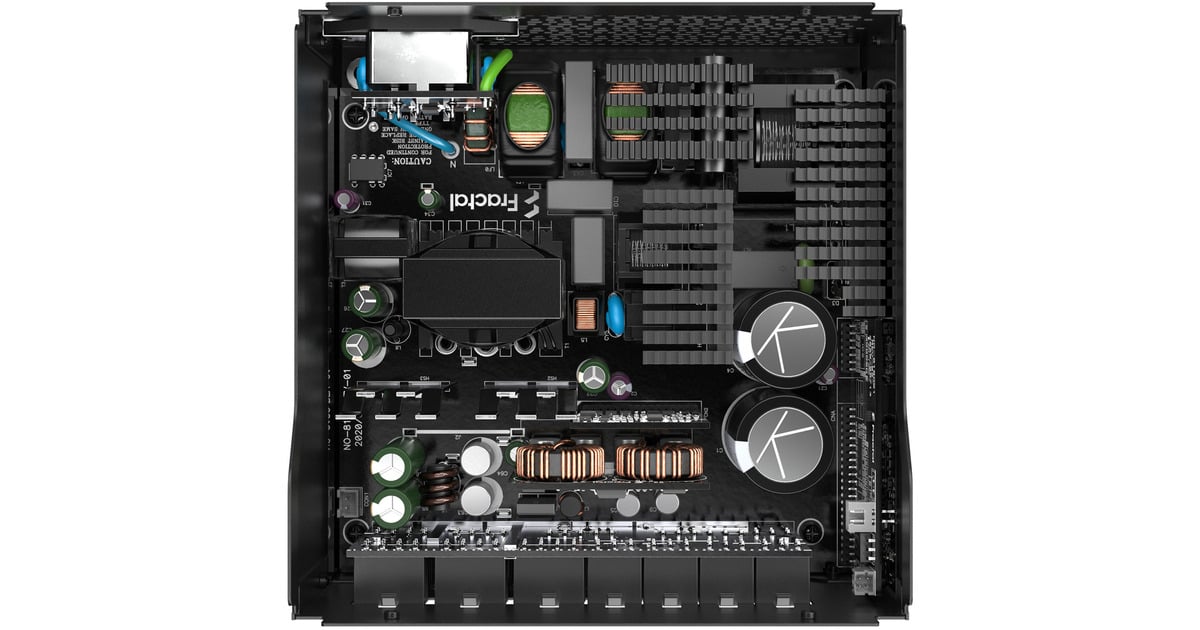 Fractal DesignION Gold 3 modulaire 750 watt voeding   (Zwart, 1x 12V-2x6, 3x PCIe)