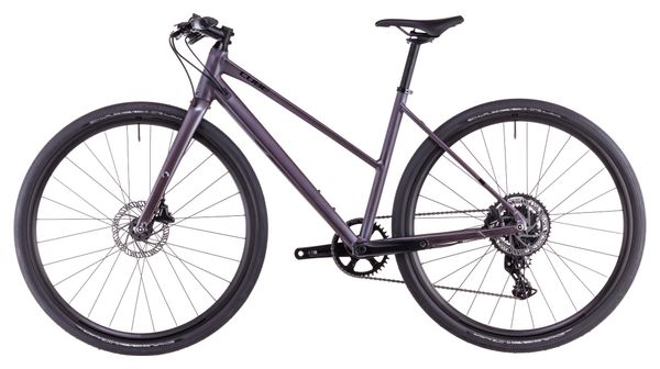 Vélo Fitness Cube Nulane One Trapeze Shimano Cues 9V 700 mm Gris Mineral 2025