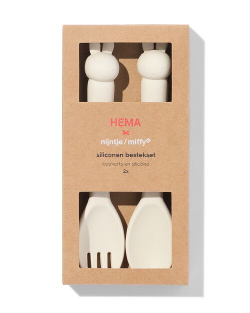 set de couverts Miffy silicone