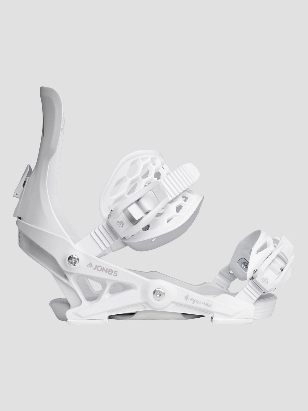 Jones Snowboards Equinox 2025 Snowboard Bindings cloud white