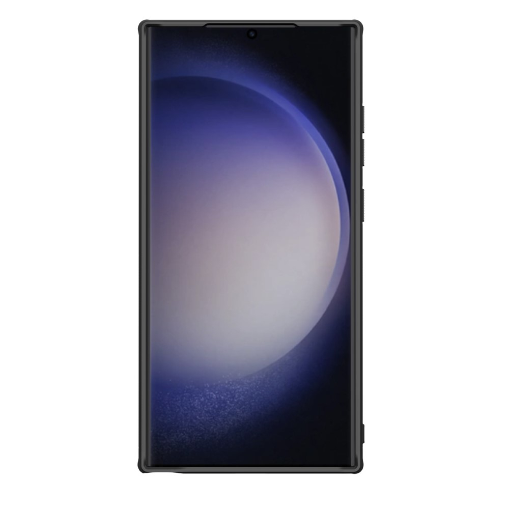 Samsung Galaxy S24 Ultra Hardcase Schutzhülle Grip Design - Schwarz