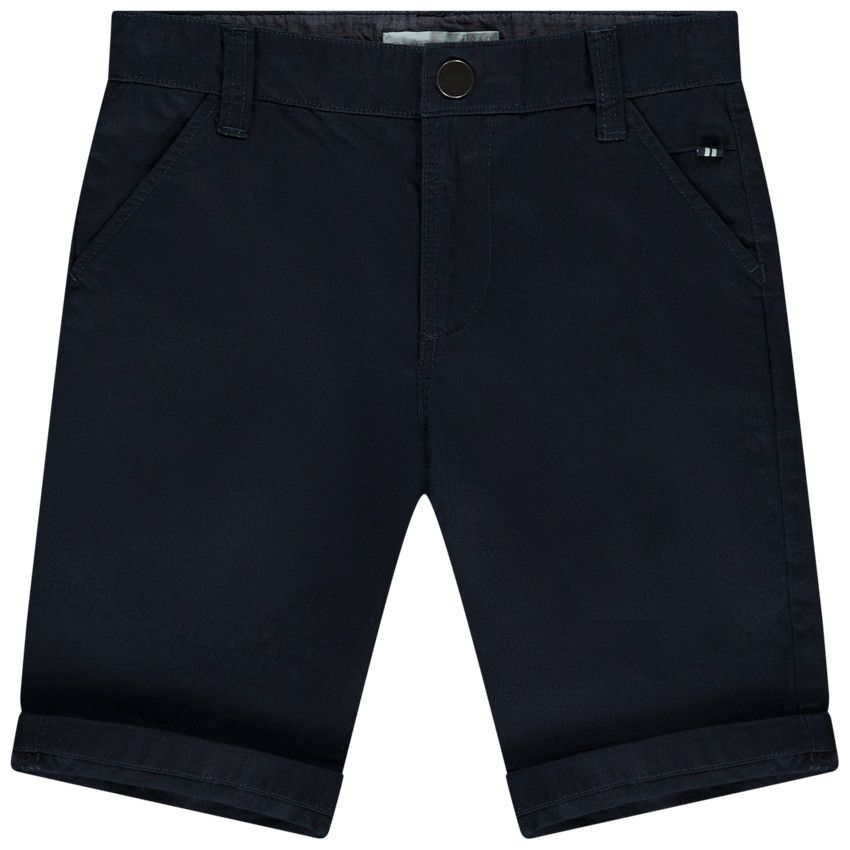 Bermuda chino pour garçon - Bleu marine