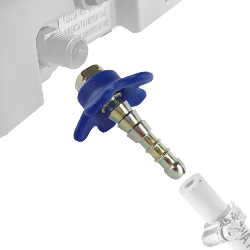 Raccord Tétine de gaz avec volant CADAC