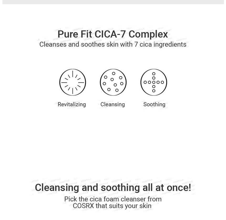 COSRX - Pure Fit Cica Romige Schuimreiniger