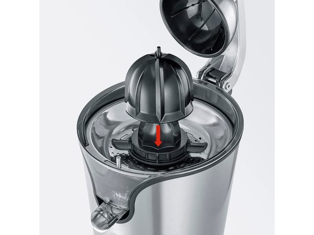 Severin Citruspresser 160 watt Stål/Sort