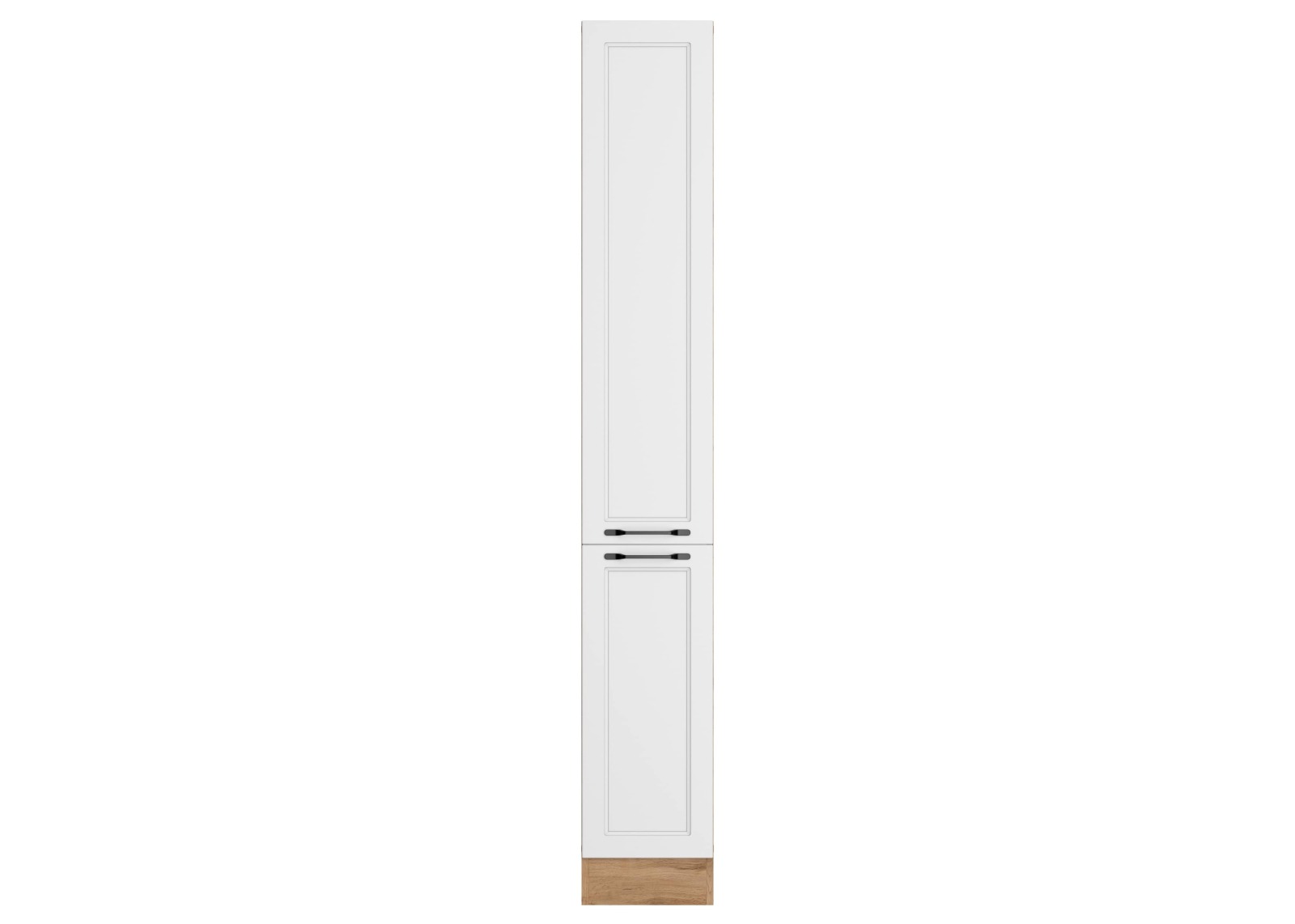 Apothekerschrank MERAN - weiß - Wotaneiche - 30 cm