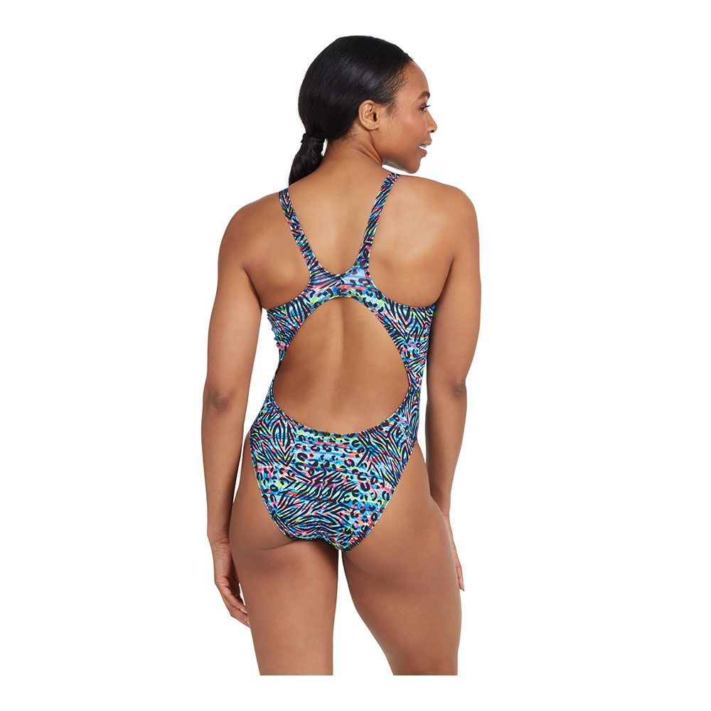 Zoggs MASTERBACK - Maillot de bain 1 pièce Femme namibia print