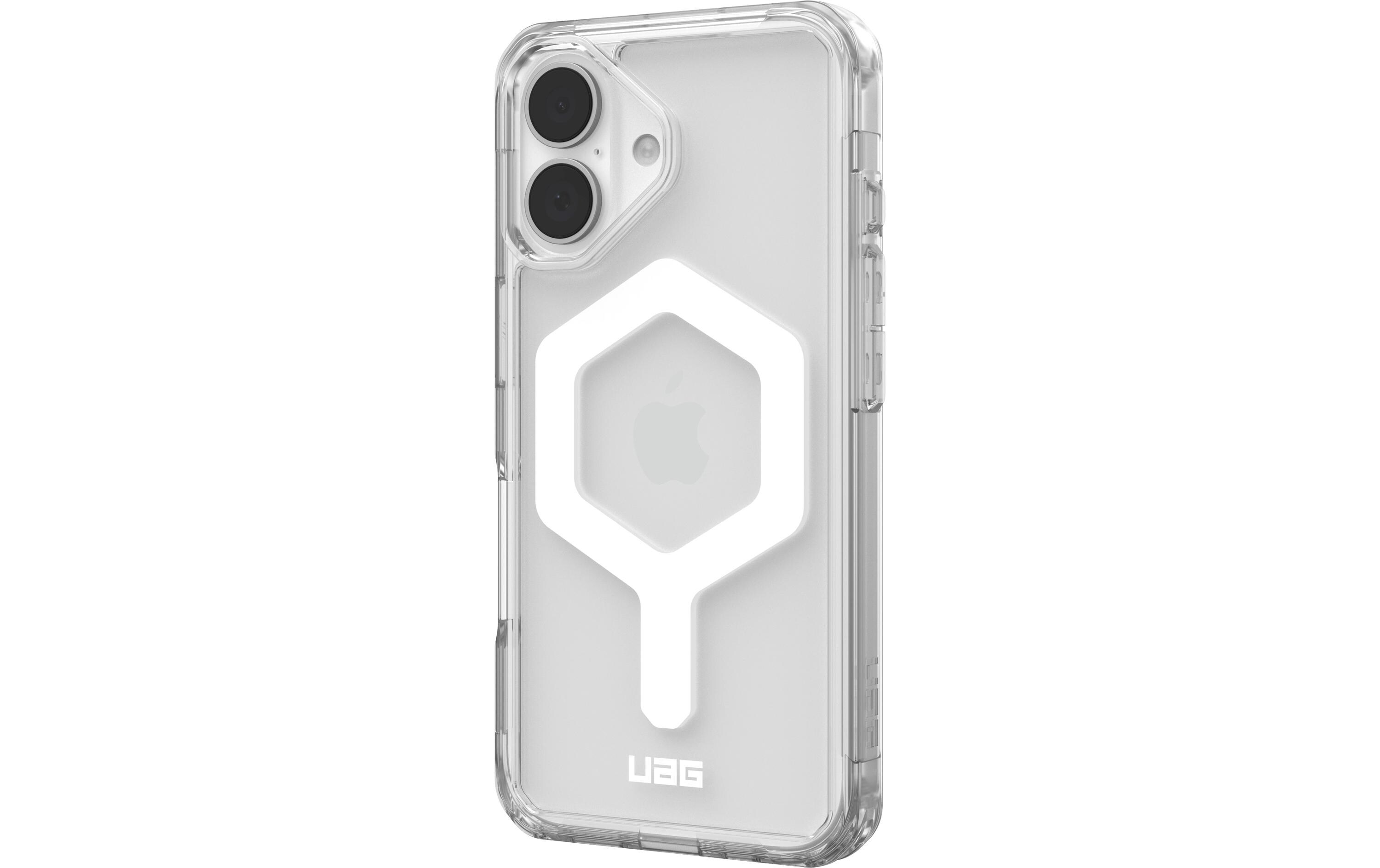 Back Cover Plyo MagSafe Apple iPhone 16 Ice/WhiteSchutzhülle für das Apple iPhone 16
