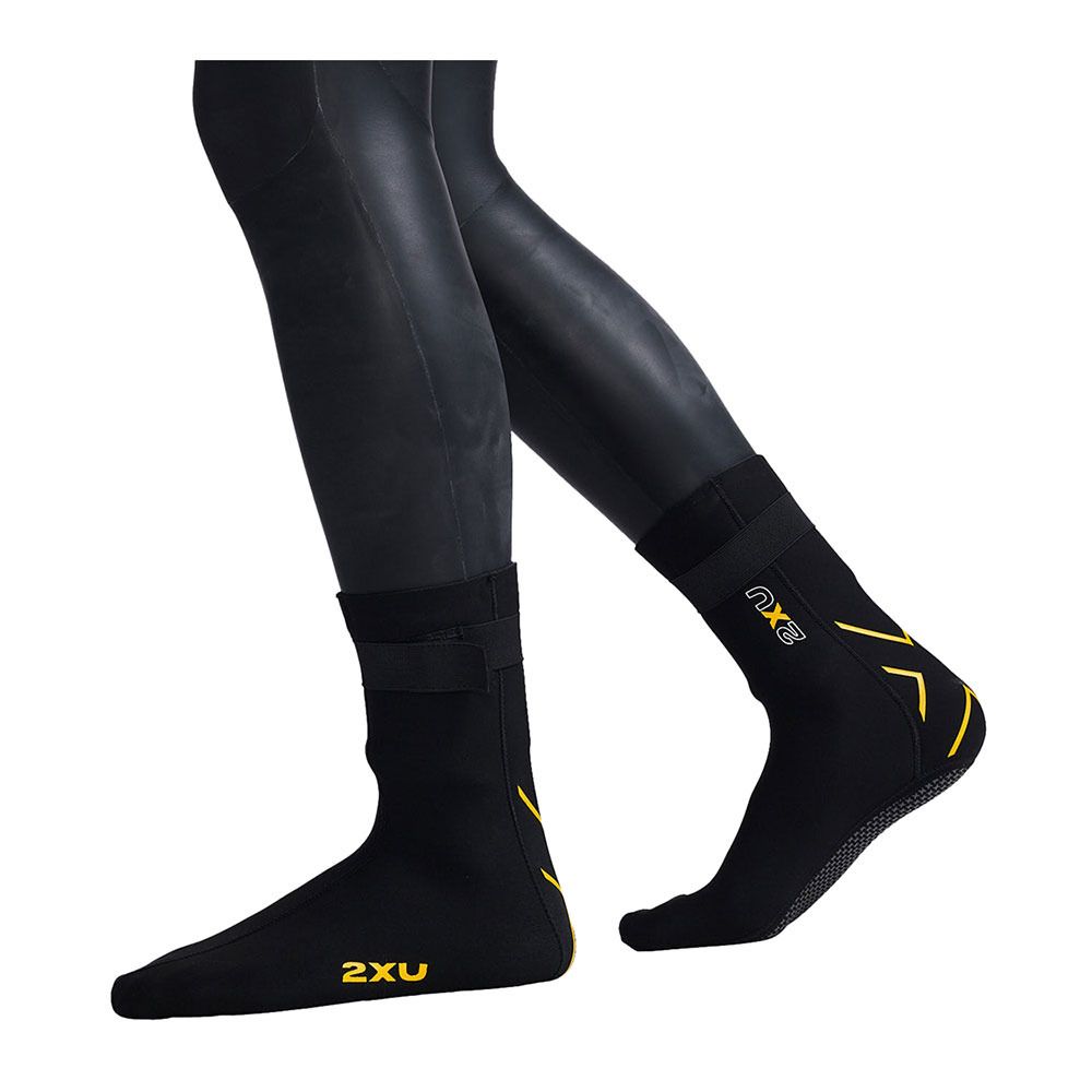 2xu PROPEL - Chaussons néoprène 3 mm black/ambition