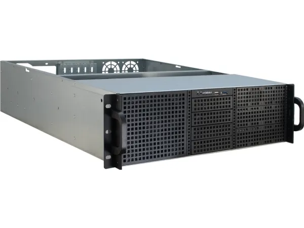 Inter-Tech IPC 3U-30255 - Rack-monterbar 3U - SSI CEB - ingen strømforsyning - USB