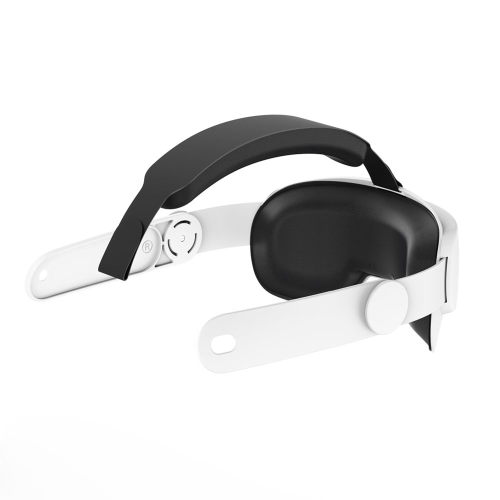 Meta Quest / Oculus Quest 3 Verstellbares Kopfband Schutzriemen zur Druckreduzierung (Grössenverstellbar) - Weiss