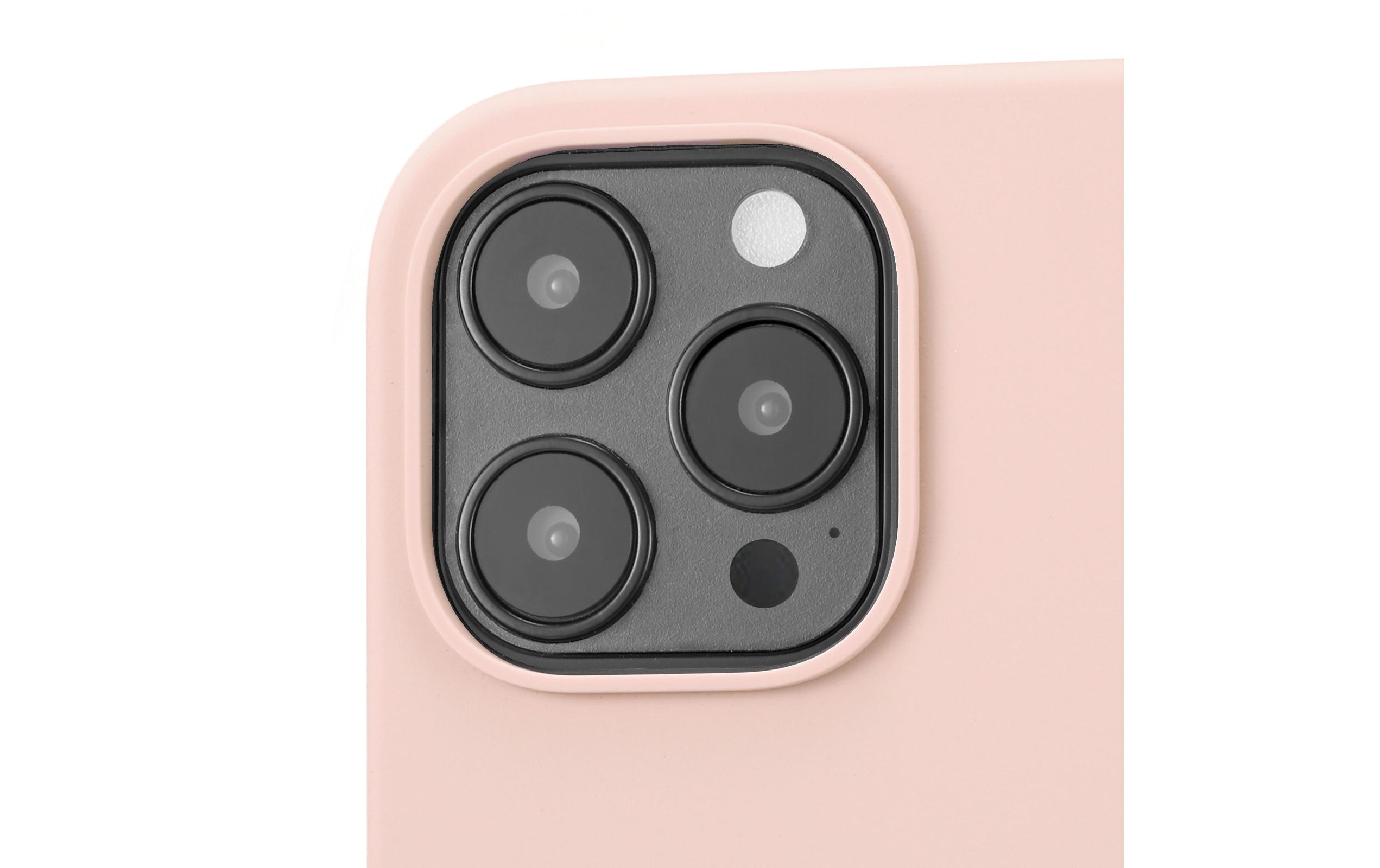 Back Cover Silicone iPhone 12/12 Pro PinkModerne Handyhülle aus ultradünnem und griffigem Silikon