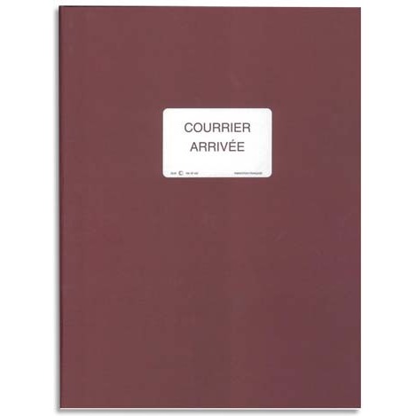 Registre Enregistrement du courrier arrivée - Elve SP420 -  Bordeaux - 150 pages