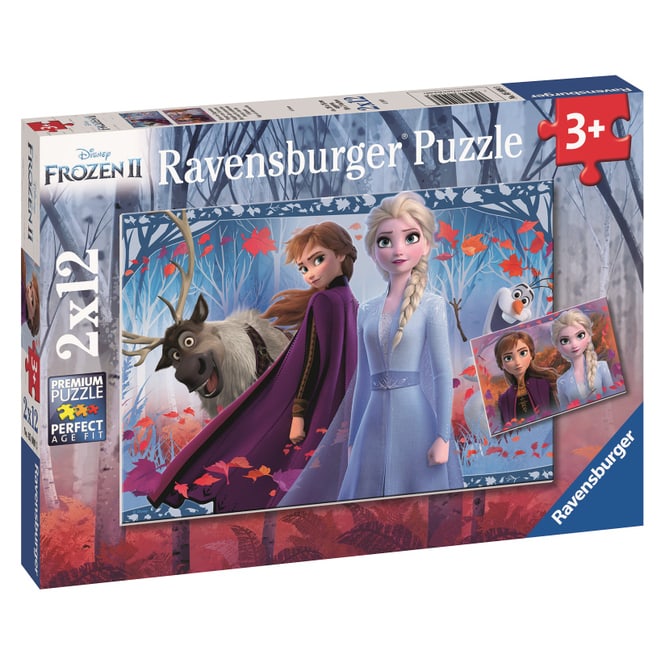 Kinderpuzzle - Die Eiskönigin 2 - 2 x 12 Teile