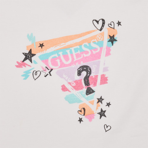 Guess - SS T SHIRT - Blanc