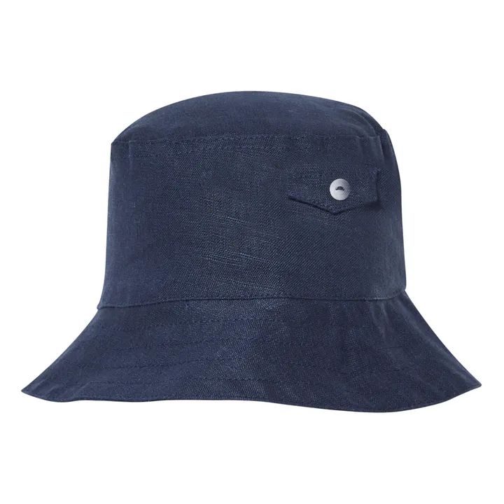 Tartine et Chocolat Chapeau Lin | Bleu marine