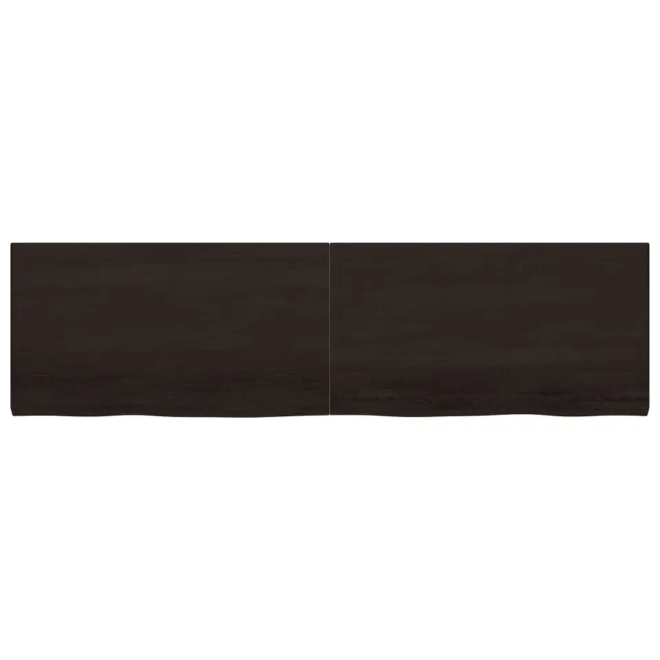 vidaXL - Tafelblad - Bruin - Hout - 220 x 60 x 4 cm