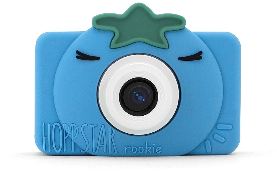 Kinderkamera Digitalkamera Hoppstar Rookie Kids blubelleKamera mit beliebten Funktionen wie Fotorahmen, Fotofilter und Gesichtserkennung