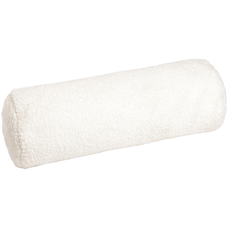 Rolkussen Sherpa Wit Ø17x50 cm