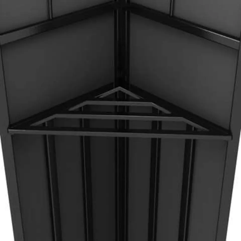 vidaXL - Prieel - Antraciet - Stof - 3 x 6 m