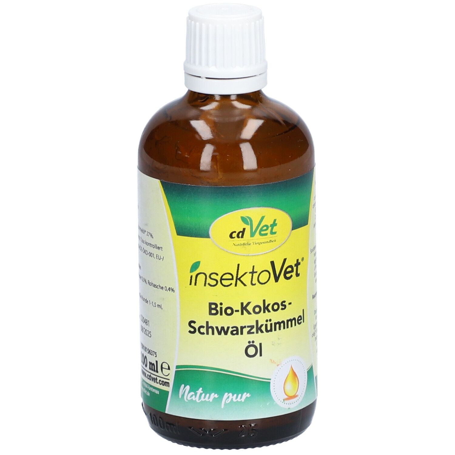 cdVet insektoVet® Bio-Kokos-Schwarzkümmel Öl