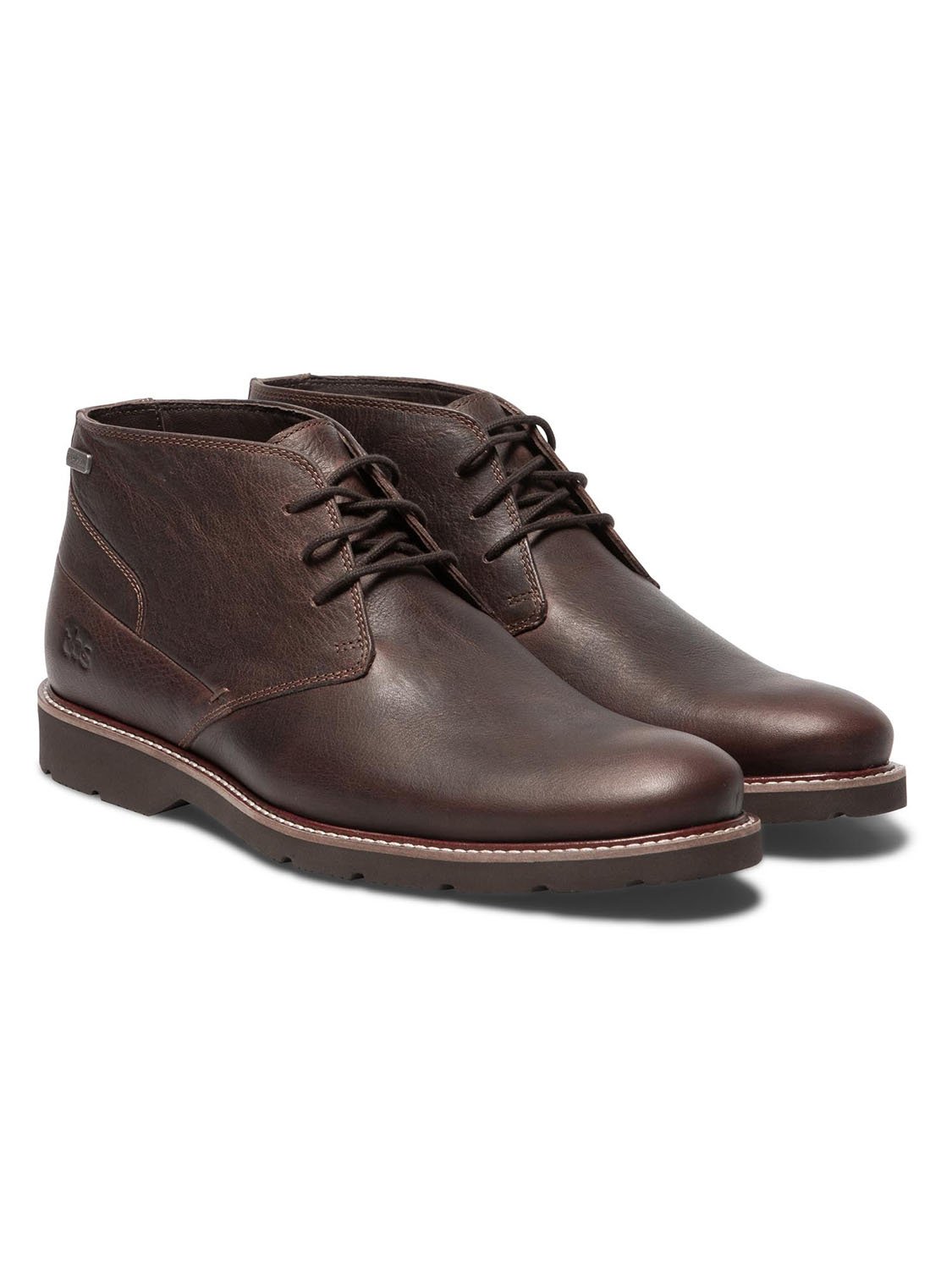 Bottillons Homme Confort Purefoam Dessus Cuir Marron