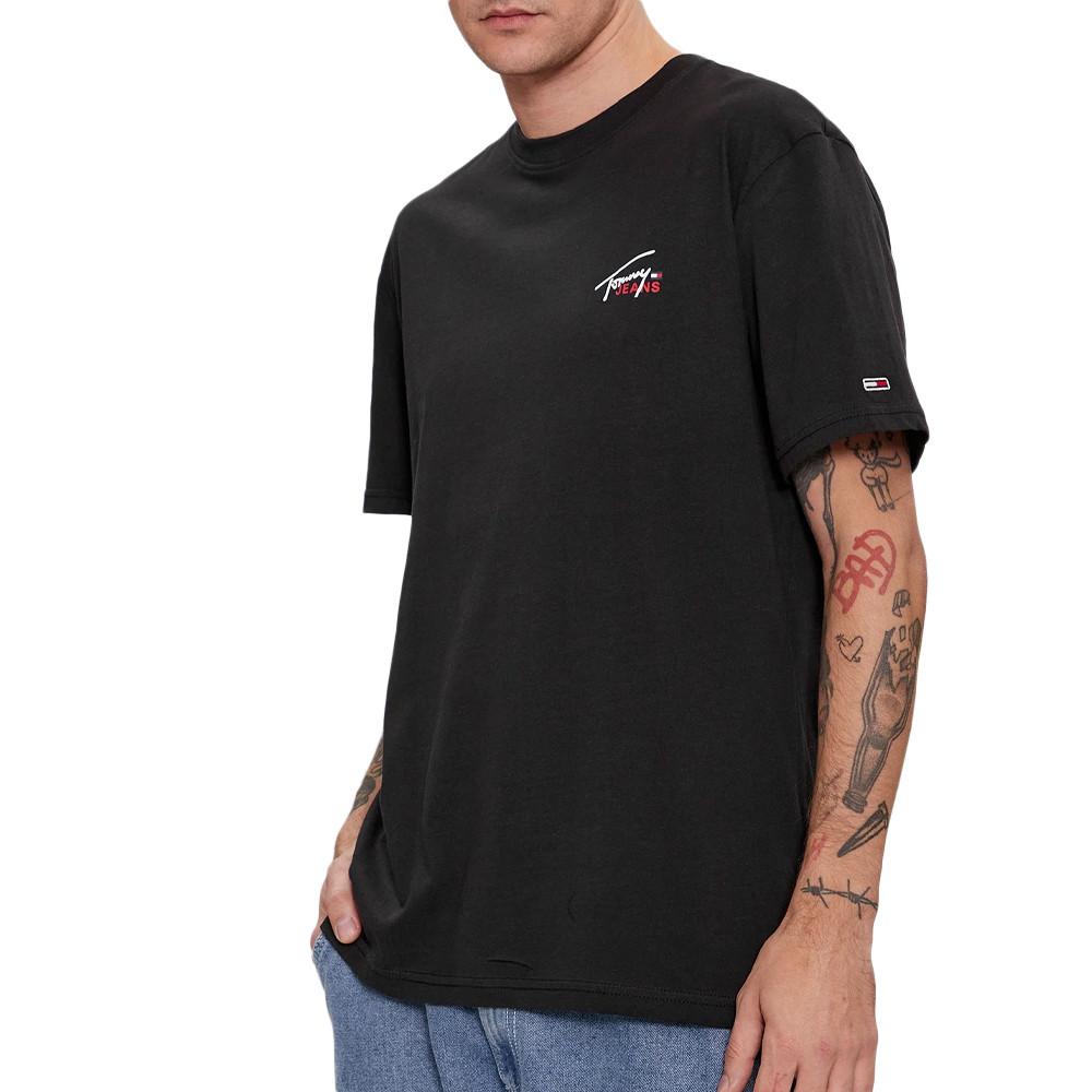 Tommy Hilfiger T-shirt Noir Homme Tommy Hilfiger Tjm Clsc Small