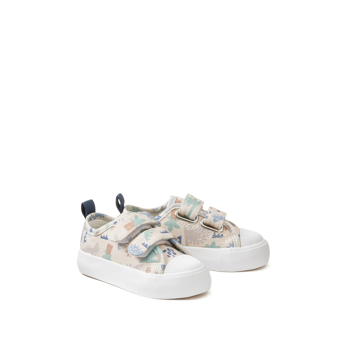 COLEÇÕES LA REDOUTE<br>Tênis de tecido com velcro, estampa de dinossauro