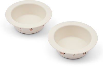 LIEWOOD Peony Skål 2-Pack, Peach/Sea Shell