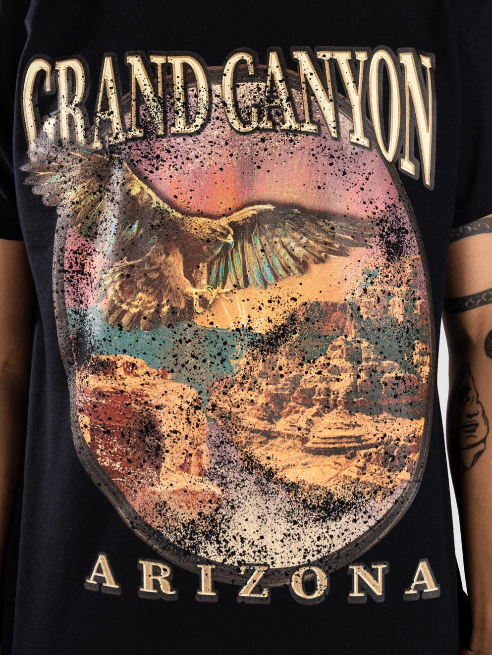 Dravus The Grandest Of Canyons T-Shirt black