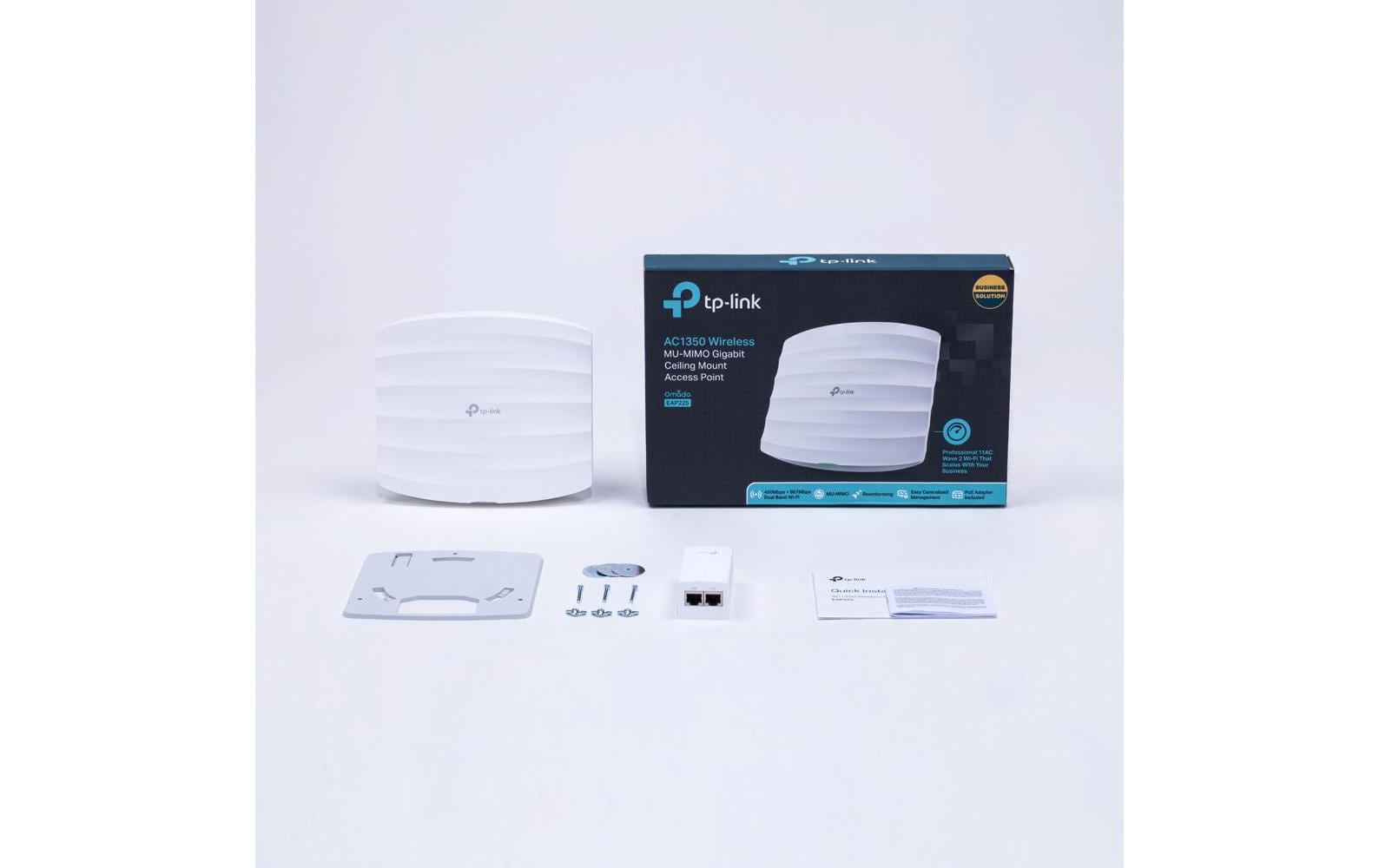 Access Point EAP225AC1350-Gigabit-WLAN-Accesspoint mit MU-MIMO zur Deckenmontage