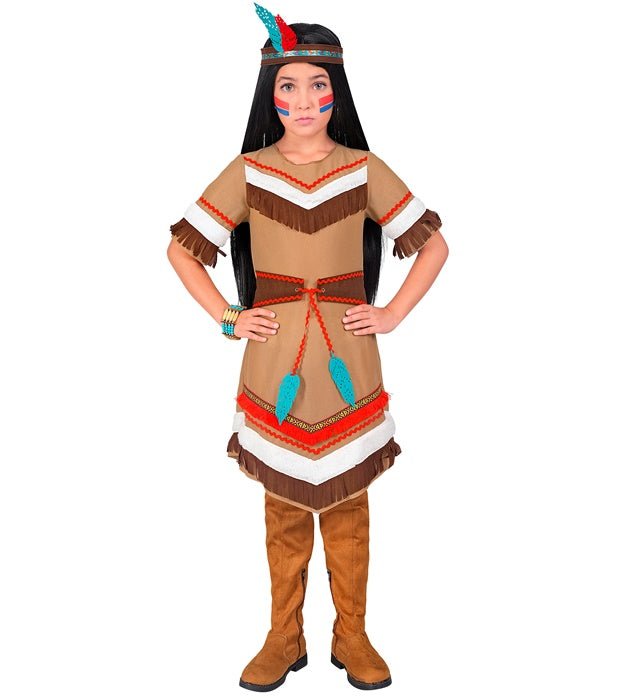 Indianen Kostuum Bruin Kind