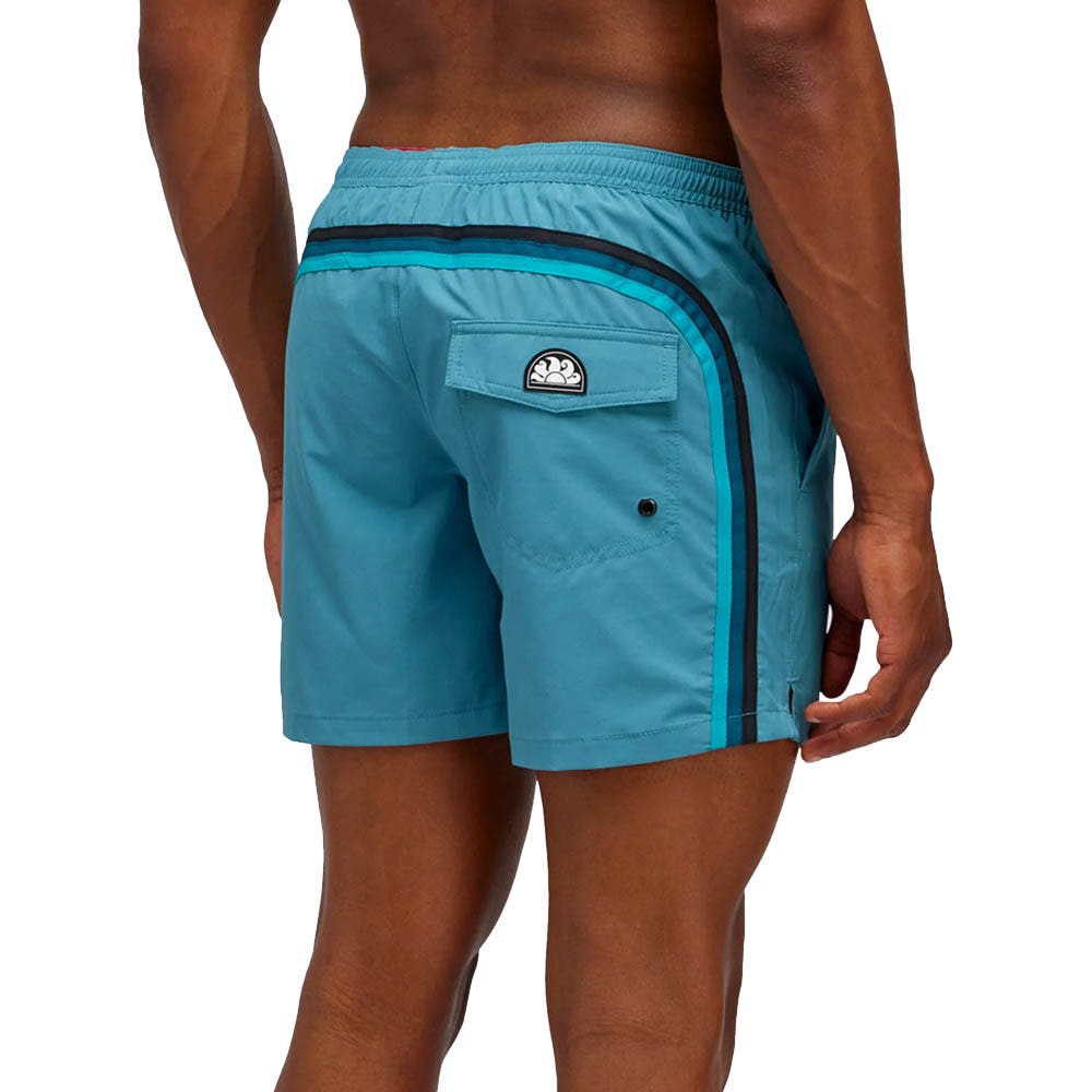 Sundek  Stretch Elastic Waist Short Swimshorts