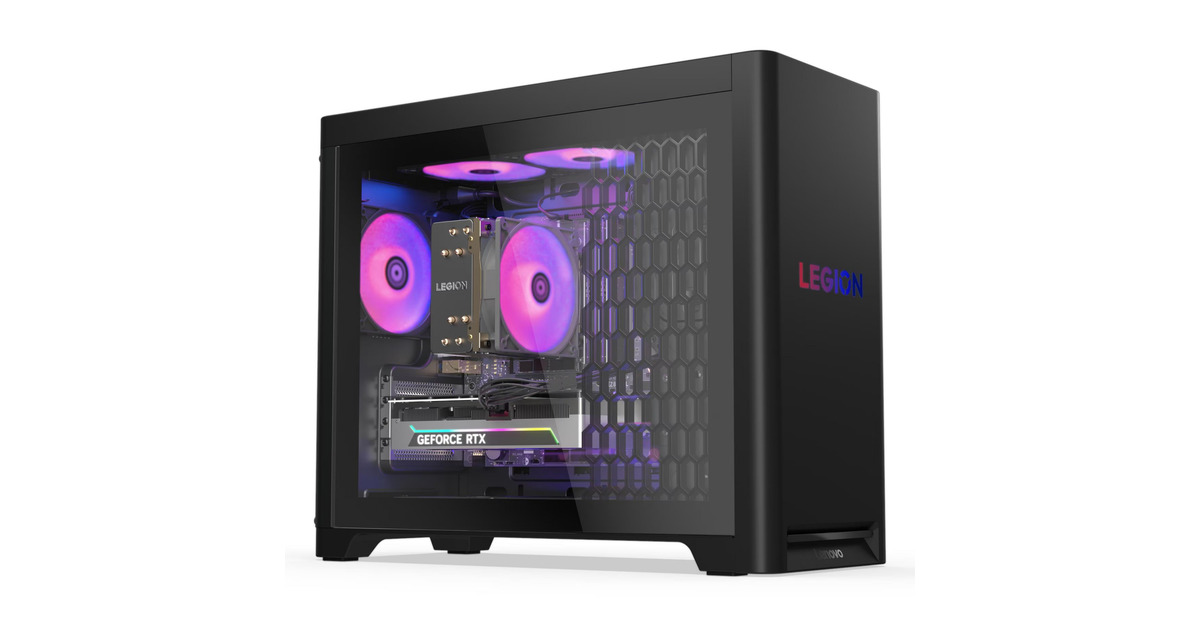 LenovoLegion T5 30AGB10 (90YJ005CMH) gaming pc  (Zwart | R7 7800X3D | RTX 5060 Ti | 32 GB | 2 TB SSD)