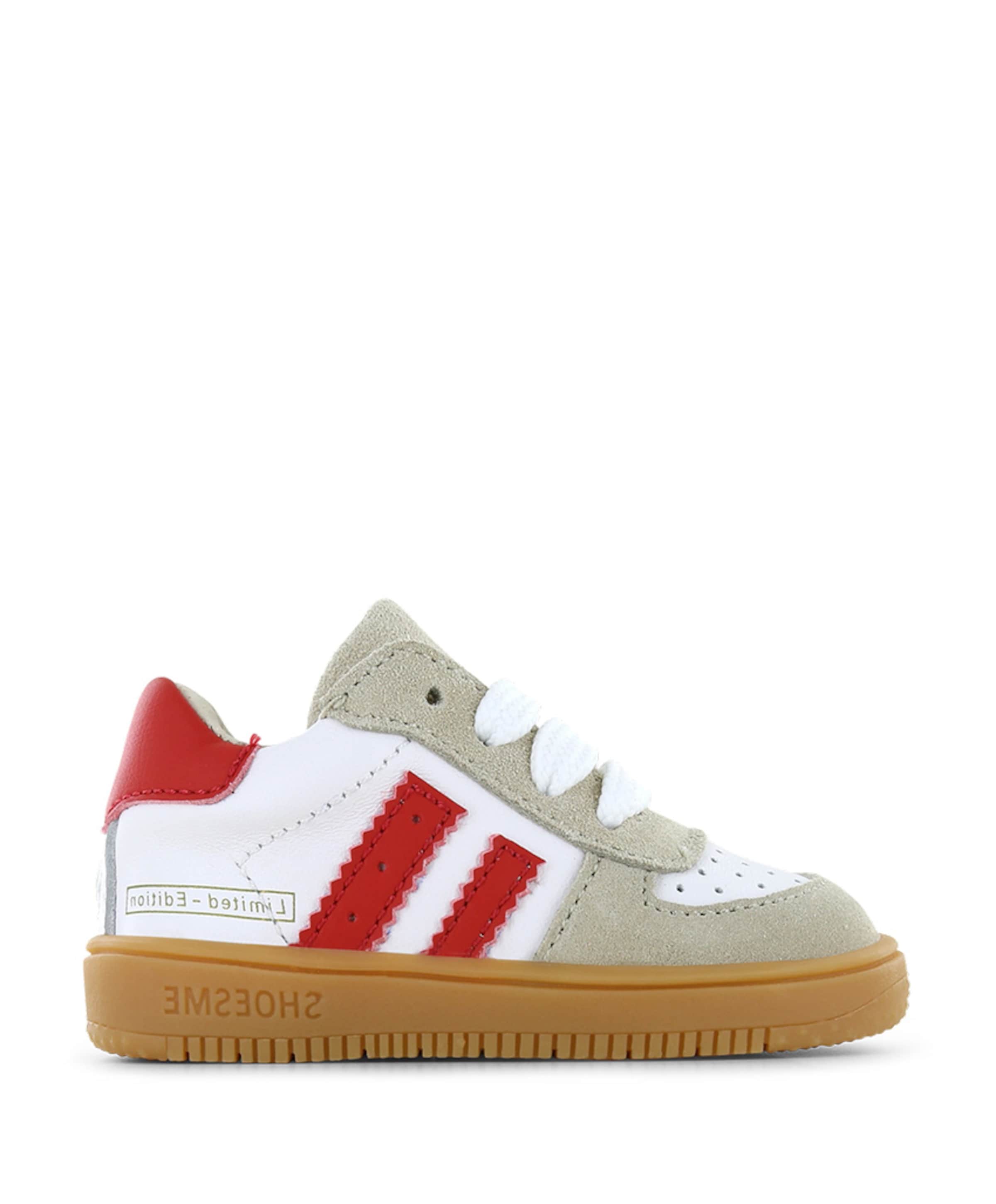 SHOESME uniseks sneakers  rood