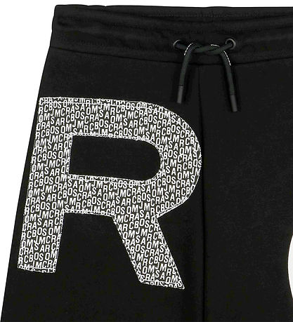 Little Marc Jacobs Sweatshorts - Schwarz/Weiß