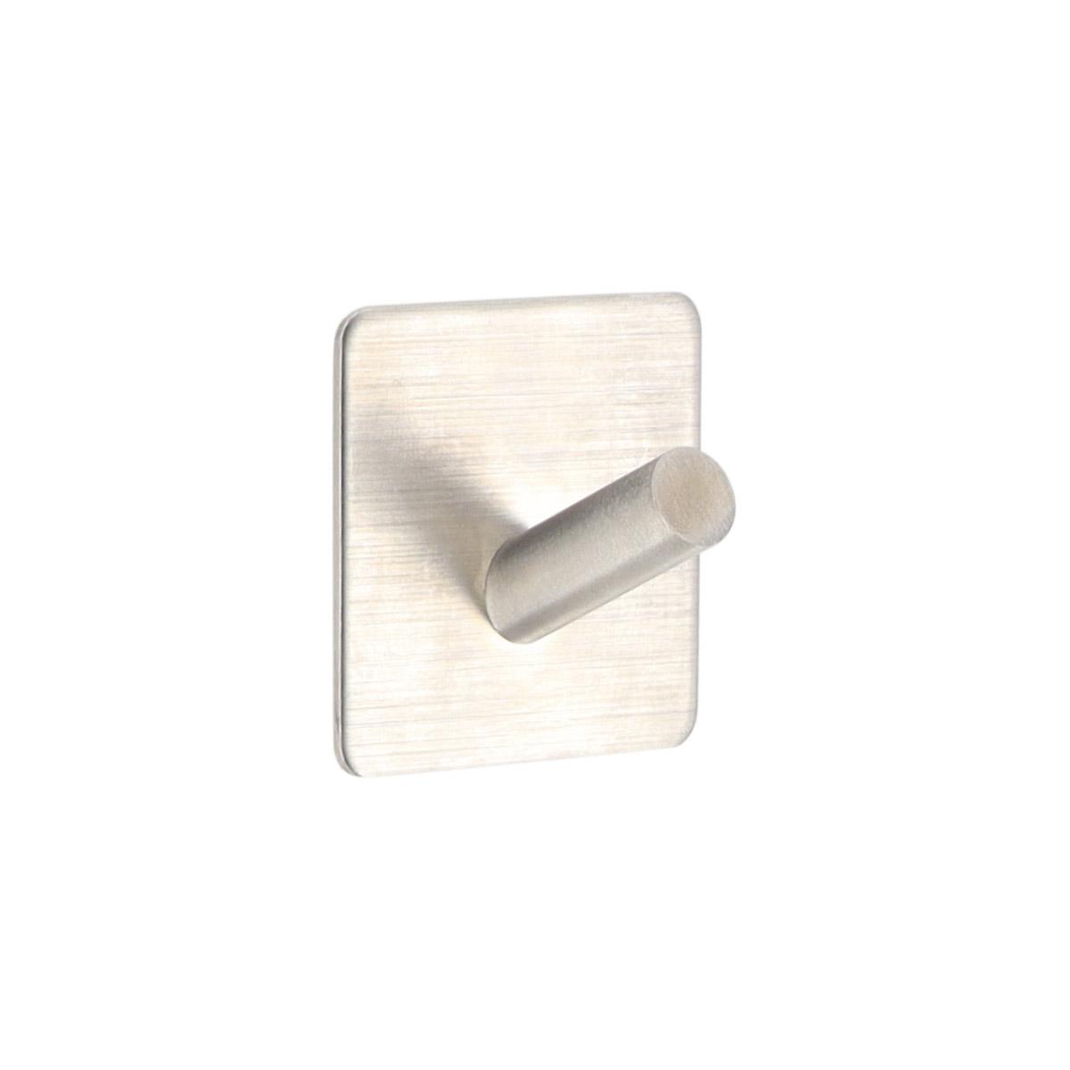 PATERE SIMPLE ACIER INOXYDABLE 3M CHROME