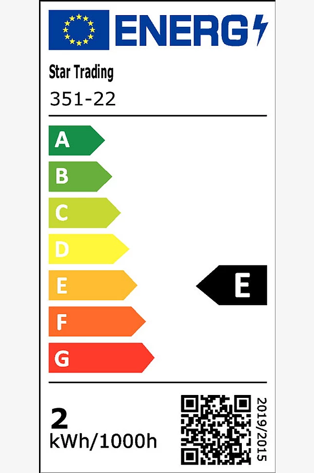 LED lyspære E27 G45