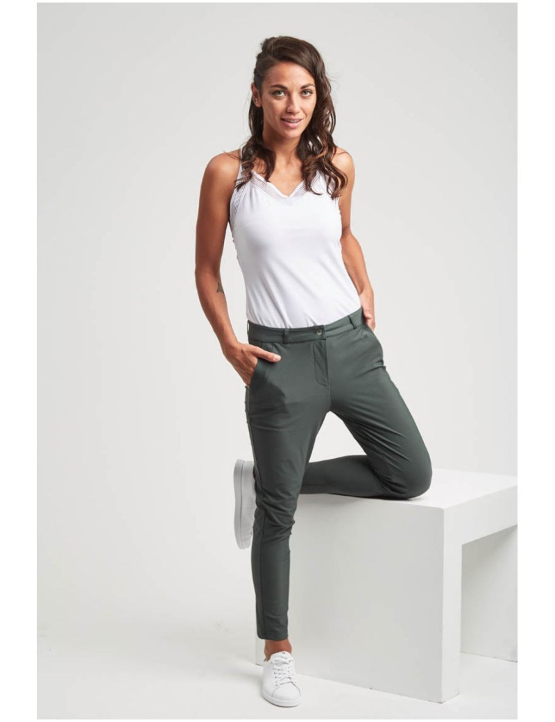 HBT PANTALON CHRISTINA ESSENTIEL CITY KAKI
