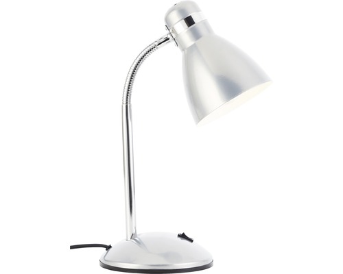 Tafellamp, 1-lichts, H 42 cm, Allison zilver