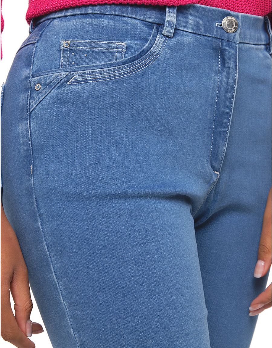 Jean bleu stone