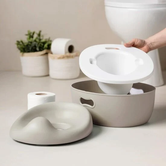 Pot d'apprentissage évolutif Potty 3 en 1   Beige        de               Nattou