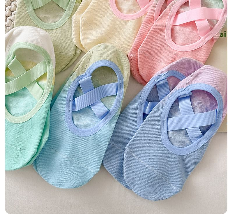 Loverly - Tie-Dyed antislip no-show sokken