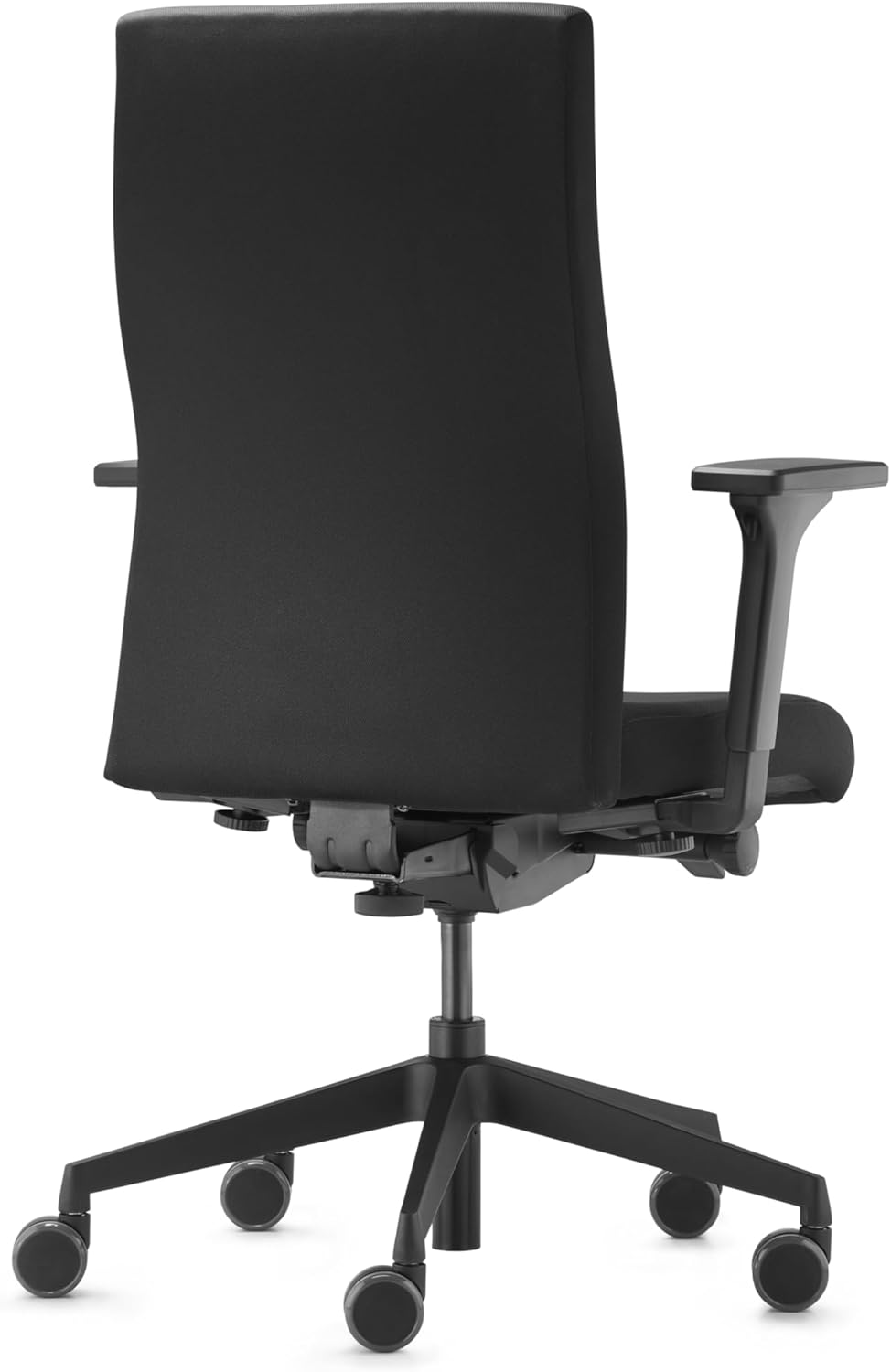 Trendoffice to-Strike Comfort pro sk 9248, Testsieger Stiftung Warentest, ergonomischer Bürostuhl mit 4D-Armlehnen, höhenverstellbare Rückenlehne, by Dauphin (schwarz)