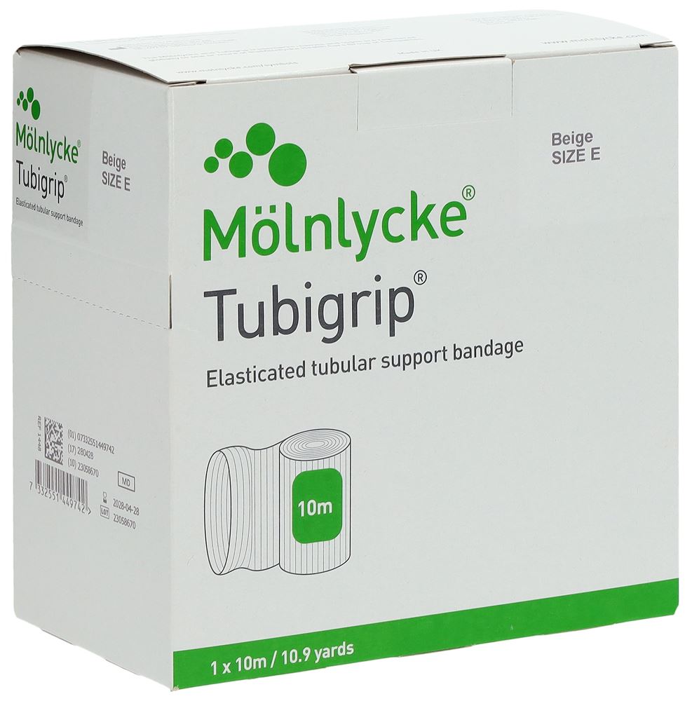 TUBIGRIP Schlauchbandage E 10mx8.75cm beige 1 Stk
